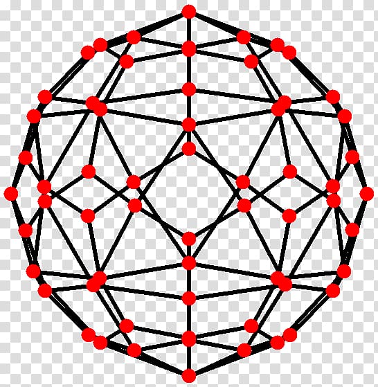 Rhombicosidodecahedron Symmetry Polyhedron Vertex Icosahedron, Face transparent background PNG clipart