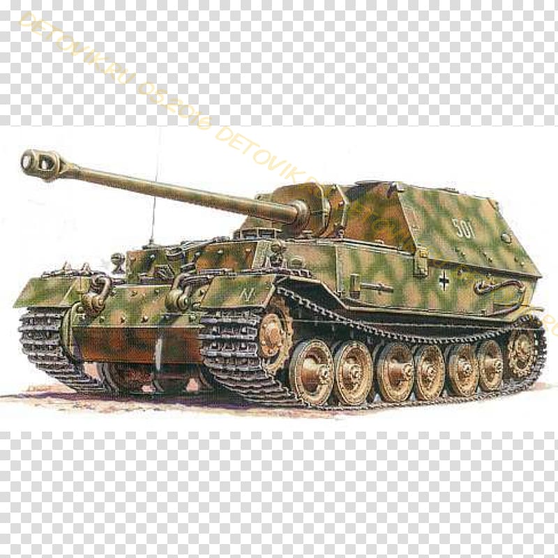 Elefant Tank destroyer Plastic model Zvezda, Tank transparent background PNG clipart