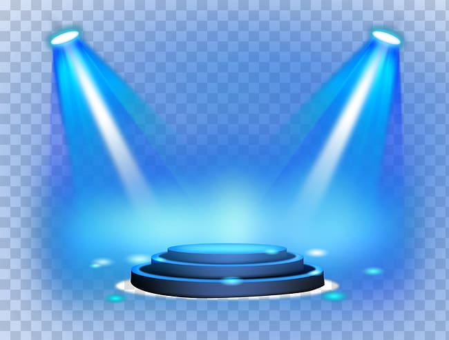 stage and spotlight illustration, Light Stage Luminous efficacy Luminous flux, Stage lighting transparent background PNG clipart