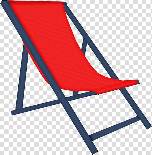 Deckchair Chaise longue Garden furniture, chair transparent background PNG clipart