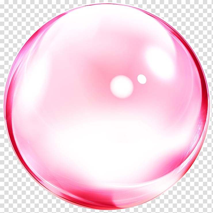 Sphere Circle Magenta Balloon, curves transparent background PNG clipart