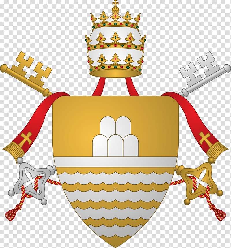 Coat of arms Papal coats of arms Pope Heraldry Crest, pope transparent background PNG clipart