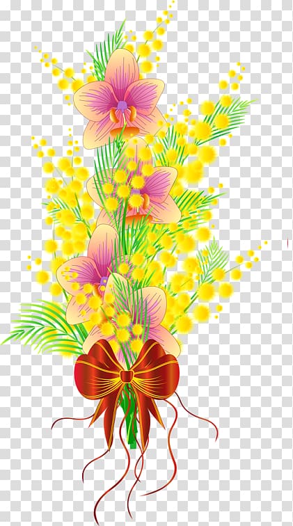 Floral design Flower bouquet Cut flowers, flower transparent background PNG clipart