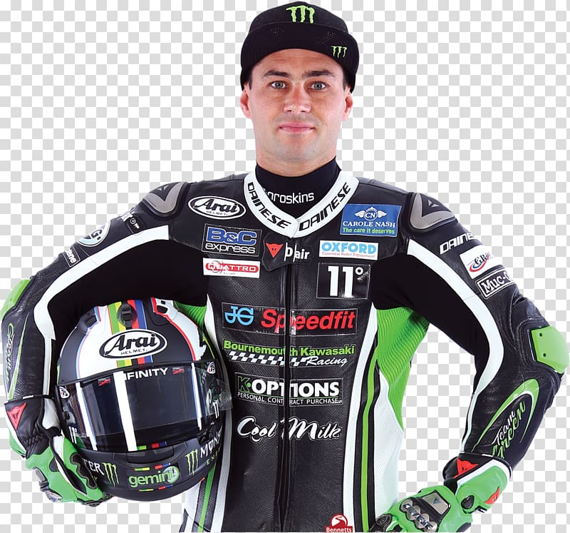 Leon Haslam British Superbike Championship Bicycle Helmets Kawasaki motorcycles, bicycle helmets transparent background PNG clipart