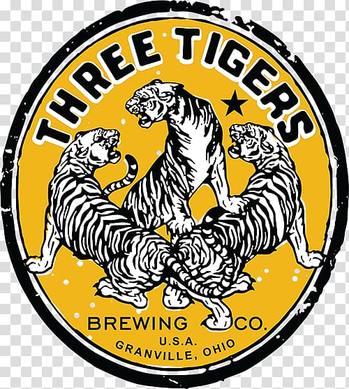 Three Tigers Brewing Company Low-alcohol beer Brewery Brewers Association, beer transparent background PNG clipart