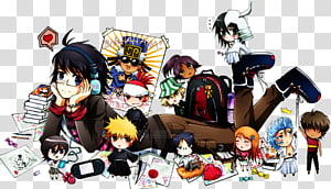 Fiction Mangaka Anime, Anime transparent background PNG clipart thumbnail