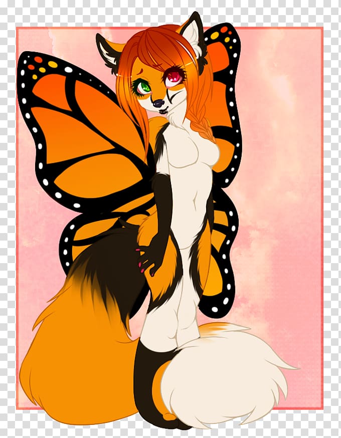 Cat Art Butterfly Illustration Furry fandom, Cat transparent background PNG clipart