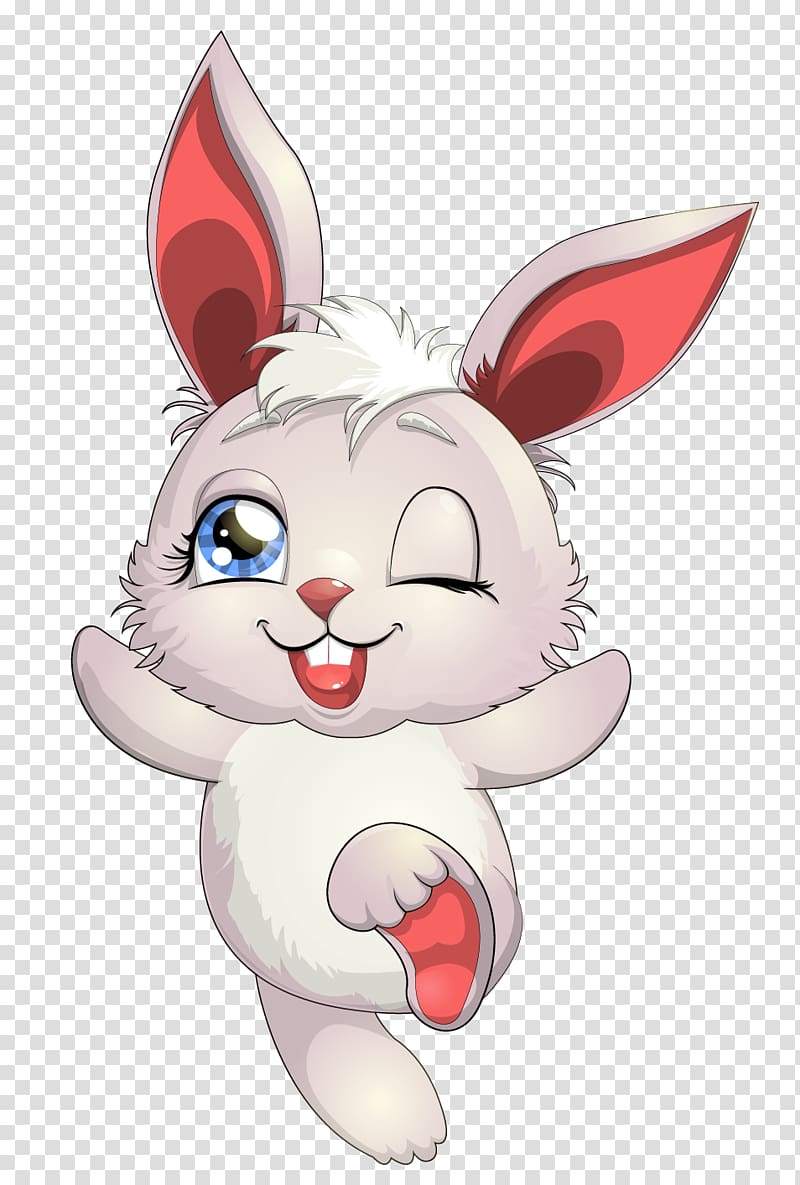 rabbit jumping poster, Easter Bunny Bugs Bunny Thumper Rabbit Cartoon, rabbit transparent background PNG clipart
