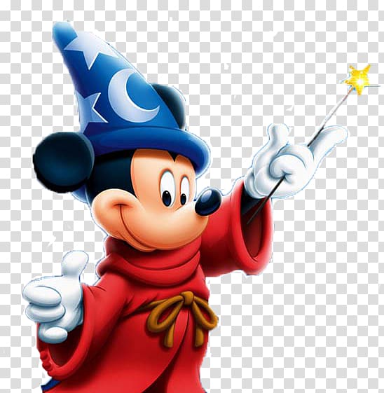 Disney Mickey Mouse wizard illustration, Mickey Mouse Minnie Mouse Desktop The Walt Disney Company , mickey transparent background PNG clipart