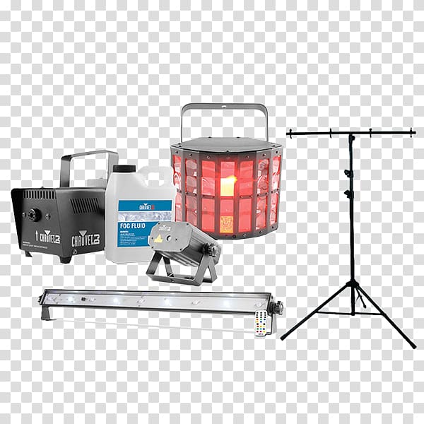 DJ lighting Disc jockey Fog Machines, light transparent background PNG clipart