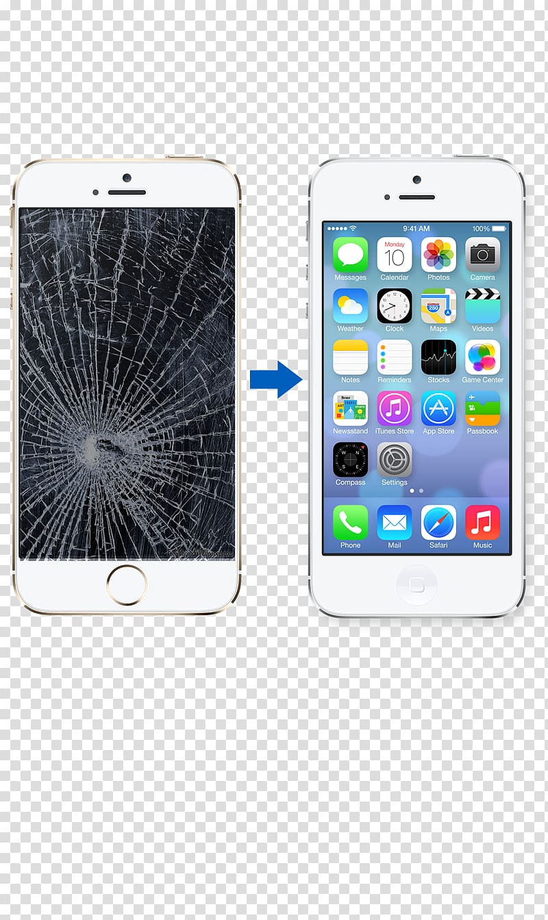 iPhone 5s iOS iPhone 6 iPhone 5c, Cracked screen transparent background PNG clipart