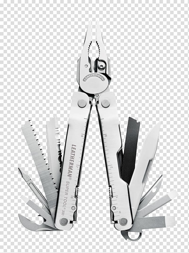Multi-function Tools & Knives Leatherman SUPER TOOL CO.,LTD. Knife, multi use transparent background PNG clipart