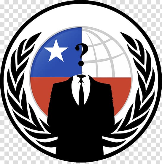 Anonymous Chile Hacker anonops Anonymity, anonymous transparent background PNG clipart
