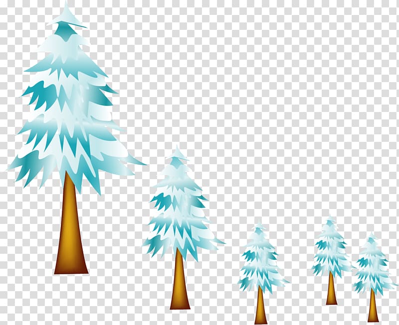 Fir Pine Spruce Hypothermia, painted pine transparent background PNG clipart