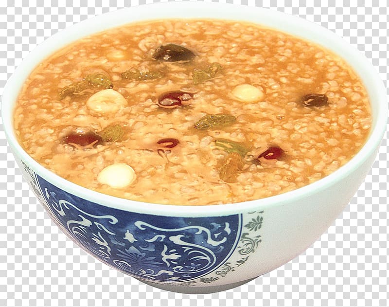 Laba congee Rice pudding Breakfast Indian cuisine, Red dates longan peanut porridge rice pudding ice transparent background PNG clipart