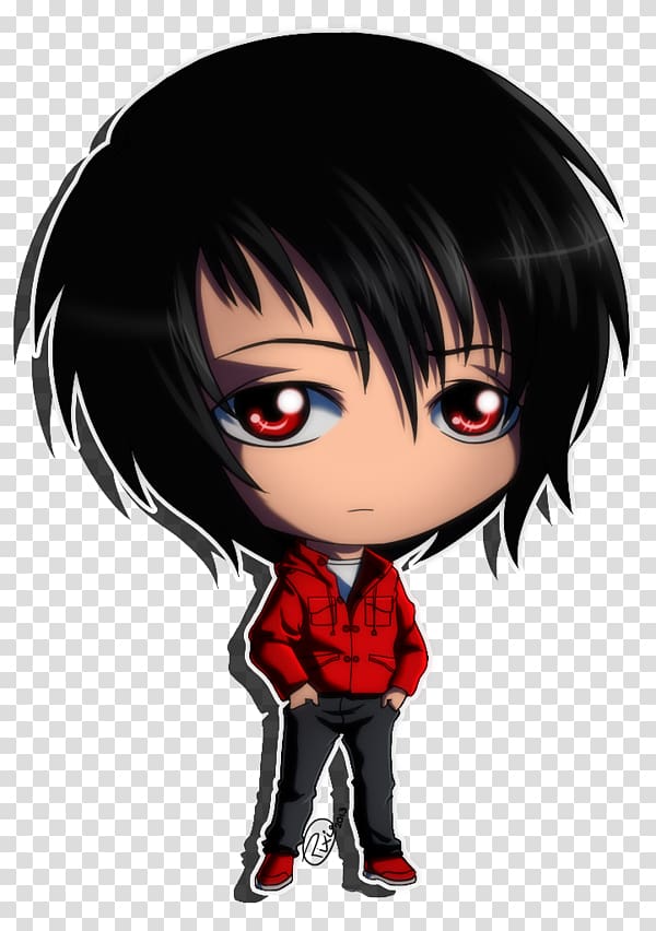 Black hair Mangaka Brown hair Cartoon, Eye transparent background PNG clipart