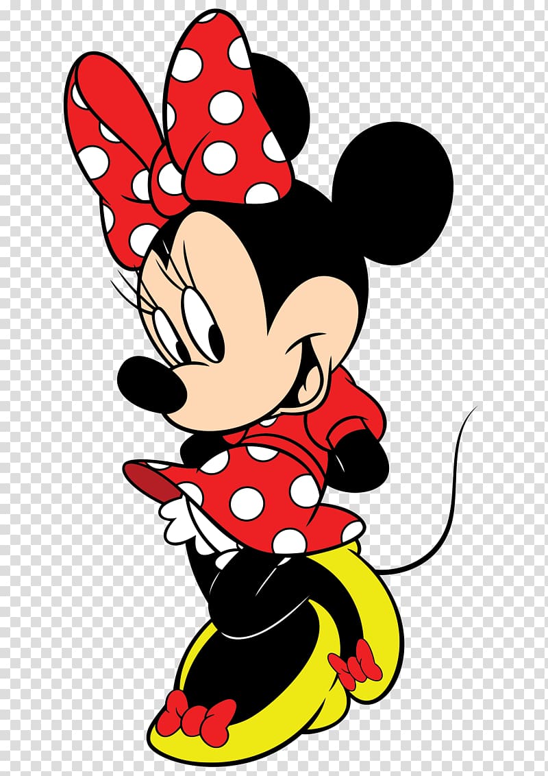 Minnie Mouse Mickey Mouse The Walt Disney Company Animated cartoon, minnie mouse transparent background PNG clipart