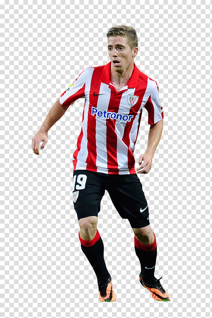 Iker Muniain Jersey Football player Team sport, Athletic Bilbao transparent background PNG clipart