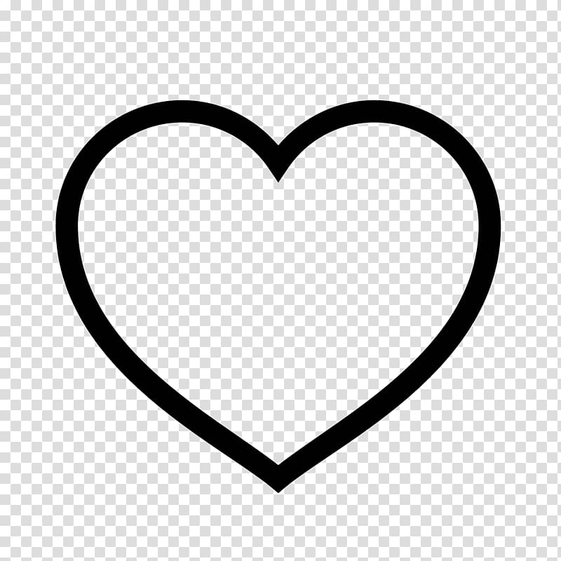 Love Symbol, heart Symbol, outline, valentine S Day, shape, body