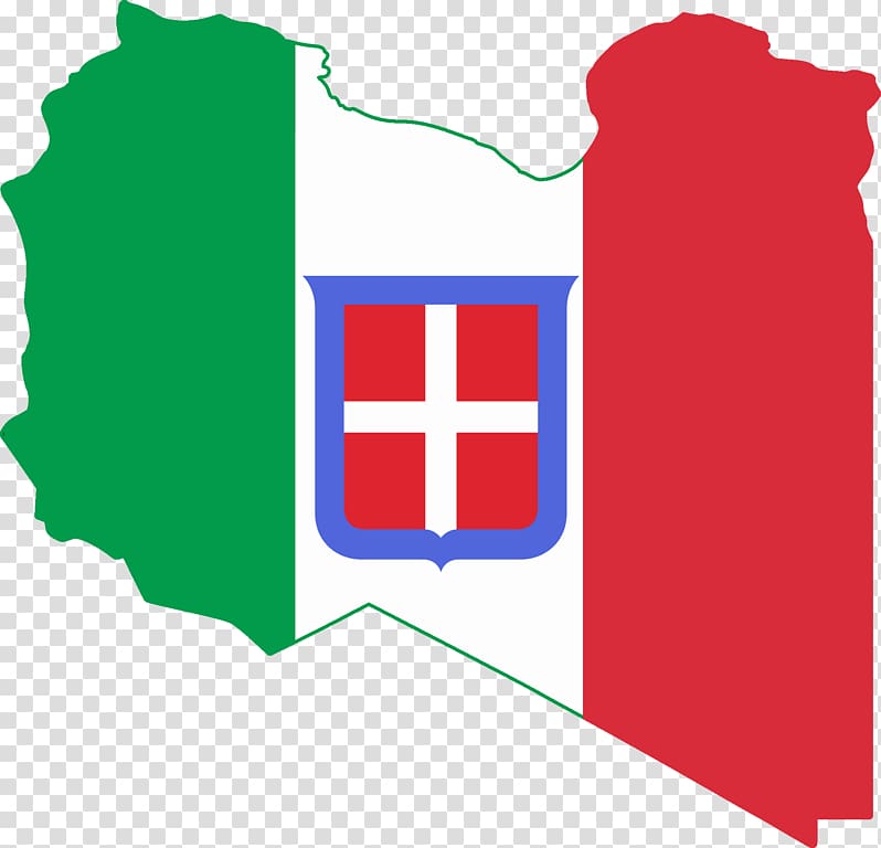 Kingdom of Italy Italian Libya Flag of Libya, Italian Flag transparent background PNG clipart