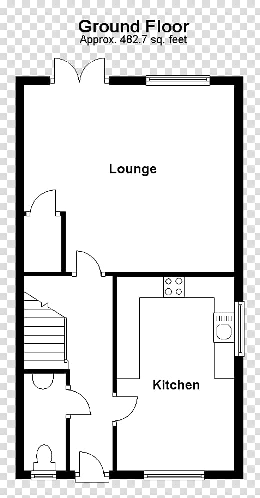 3 Bedroom Semidetached House Plan Sm127 1299 Sq Feet