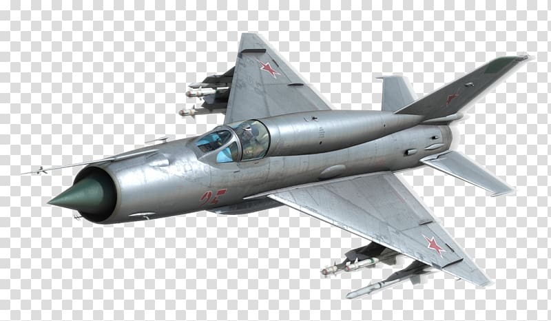 Mikoyan-Gurevich MiG-21 Mikoyan-Gurevich MiG-19 Aircraft TOP MIG-21 Fighter, bison transparent background PNG clipart