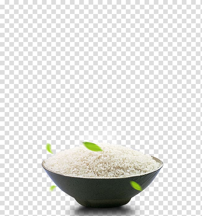 white rice on bowl, Black rice Rice cereal White rice, A bowl of rice transparent background PNG clipart