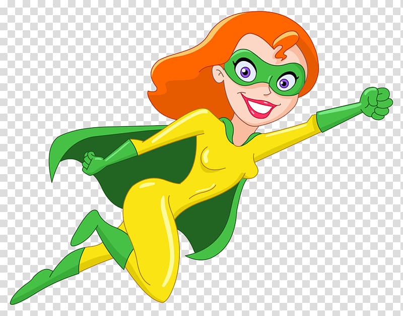 Teacher Superhero Education , Woman wearing green glasses transparent background PNG clipart