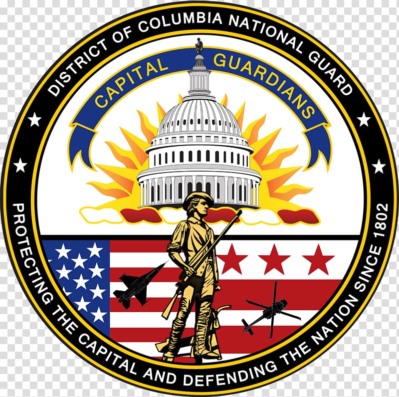 Washington, D.C. District of Columbia National Guard National Guard of the United States District of Columbia Air National Guard, army emblem transparent background PNG clipart