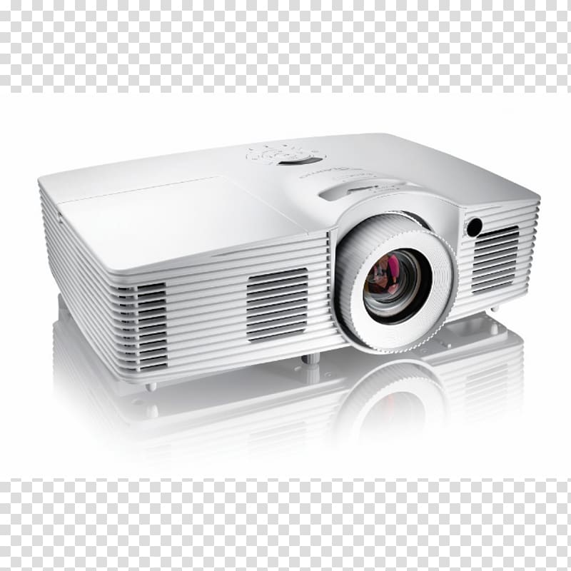 Optoma Corporation Multimedia Projectors Optoma HD39 Darbee Projector Optoma HD39Darbee 1080p 3500 Lumens 3D DLP Home Theatre Projector, Projector transparent background PNG clipart