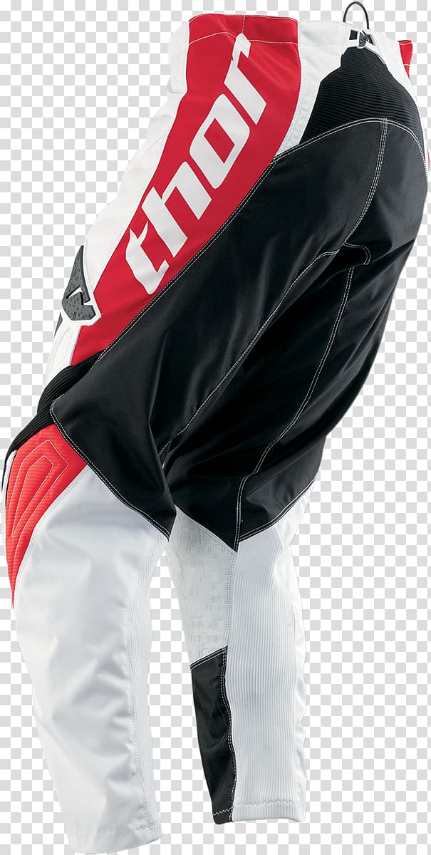 Hockey Protective Pants & Ski Shorts Thor Sleeve Baseball, white Streak transparent background PNG clipart