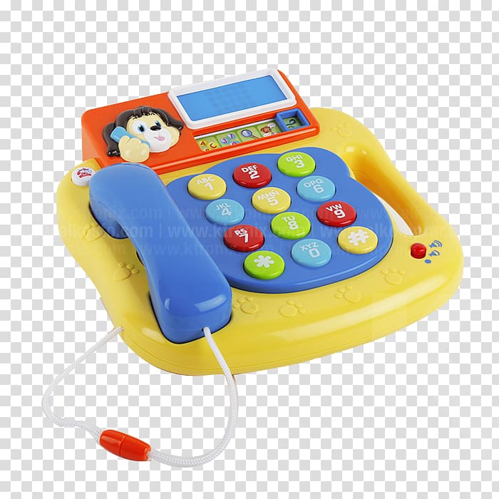 Educational Toys Telephone Electronic game Home & Business Phones, toy transparent background PNG clipart