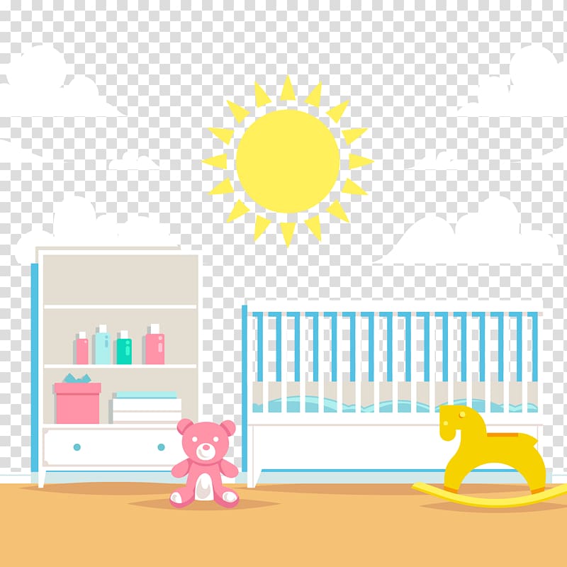 bear plush toy illustration, Child Euclidean Gratis Icon, child\'s room transparent background PNG clipart