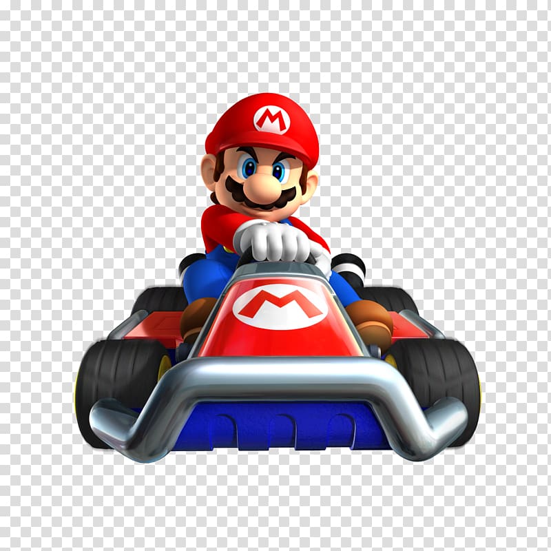 Super Mario riding cart , Mario Kart 7 Donkey Kong Super Mario Bros. Mario Kart 64, Mario Kart transparent background PNG clipart