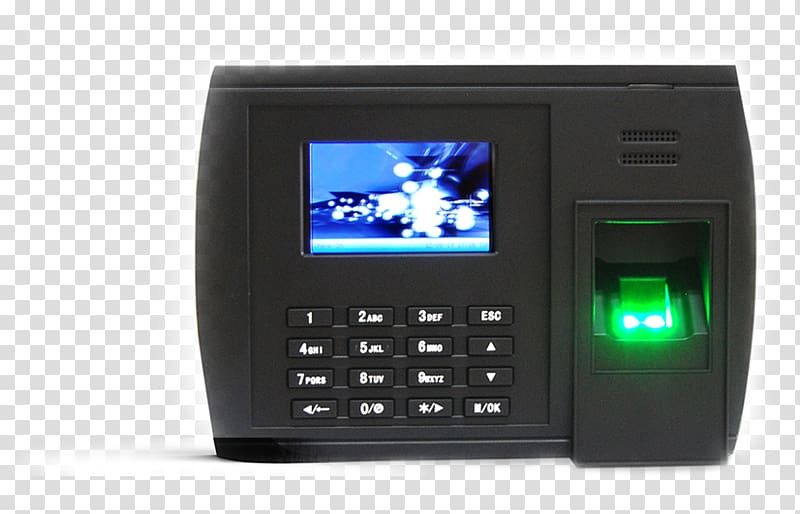 Fingerprint Time and attendance Time & Attendance Clocks Biometrics Access control, Blackbox Biometrics Inc transparent background PNG clipart