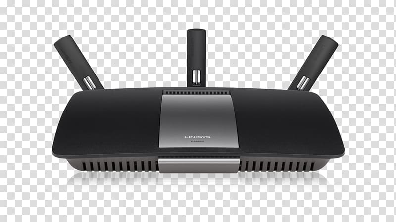 Linksys EA6900 Wireless router IEEE 802.11ac Wi-Fi, router software transparent background PNG clipart