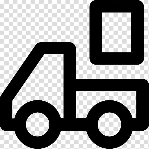 Car Van Dump truck, Courier car transparent background PNG clipart