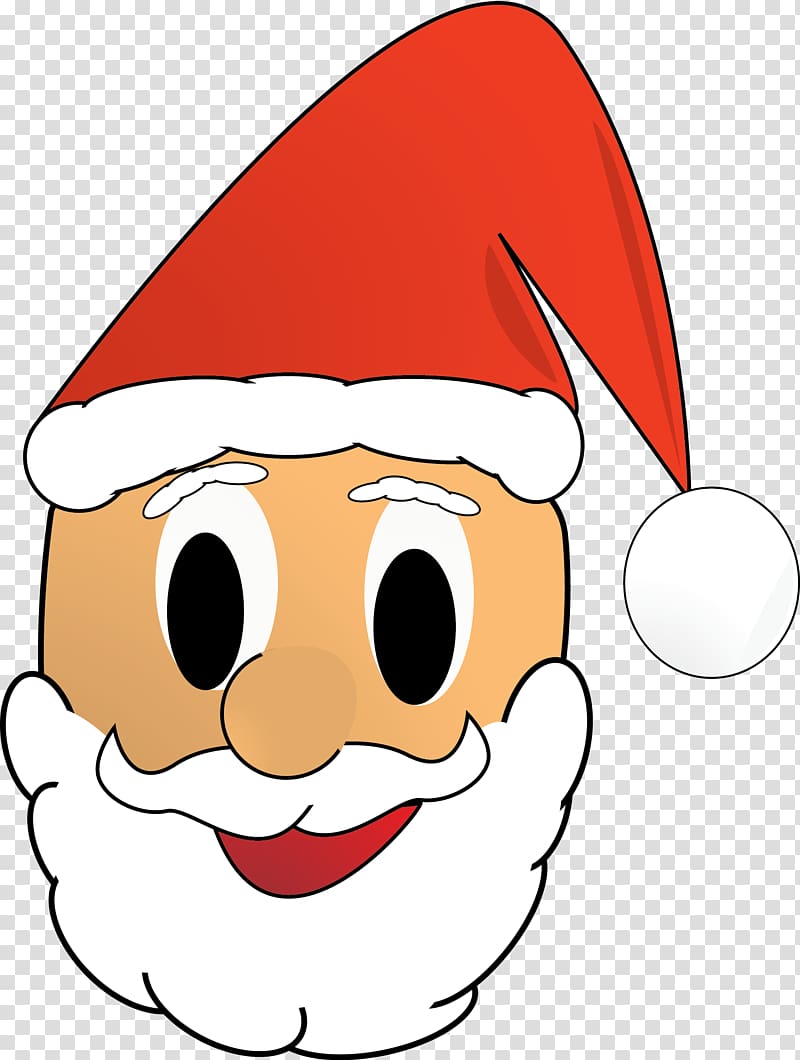 winking santa clipart borders