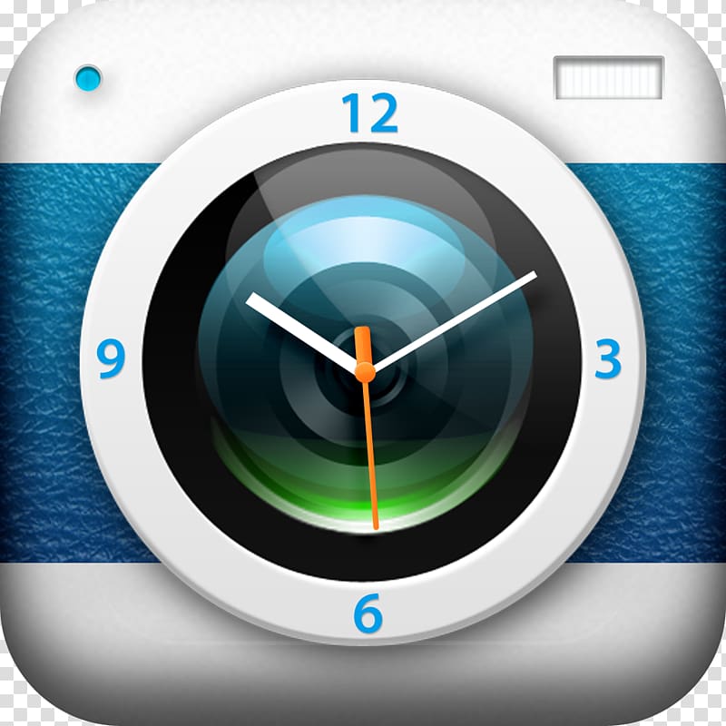 Camera lens Alarm Clocks Electronics, self timer transparent background PNG clipart