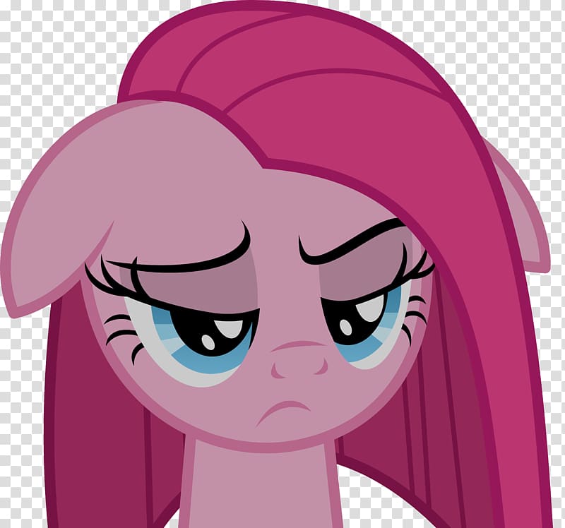 Pinkie Pie Rarity Applejack Pony , Depressed transparent background PNG clipart