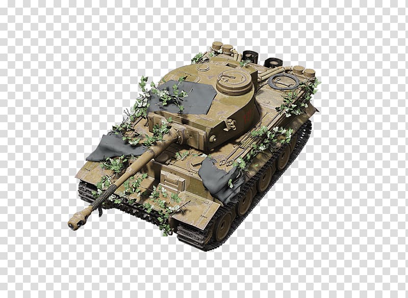 World of Tanks Tiger 131 Tiger II, Tank transparent background PNG clipart