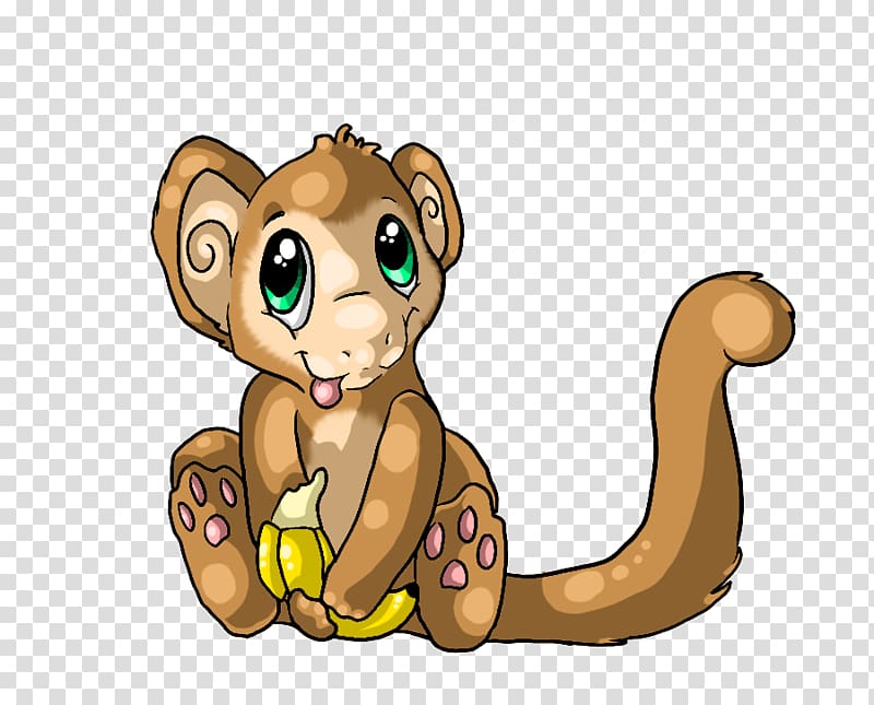 Lion Chibi Monkey D. Luffy Kavaii, lion transparent background PNG clipart