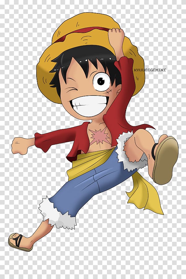 Monkey D. Luffy Nami Donquixote Doflamingo Chibi Roronoa Zoro, Chibi transparent background PNG clipart