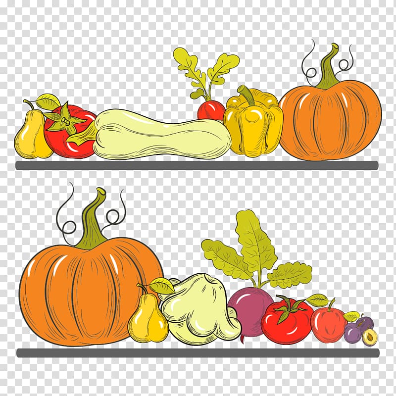 Pumpkin Calabaza Winter squash , fruits and vegetables transparent background PNG clipart