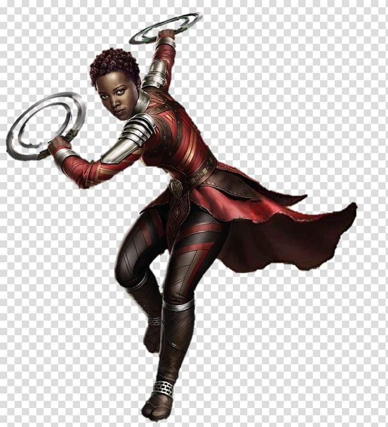 Black Panther T-shirt Shuri Heimdall Malice, captain marvel transparent background PNG clipart