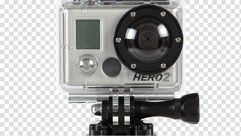Video Cameras GoPro HD HERO2 Camera lens, Camera transparent background PNG clipart