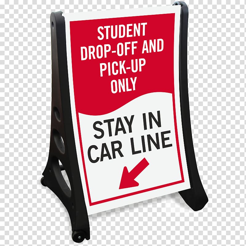 Car Fire lane Road Traffic sign, Roll-up Signage transparent background PNG clipart