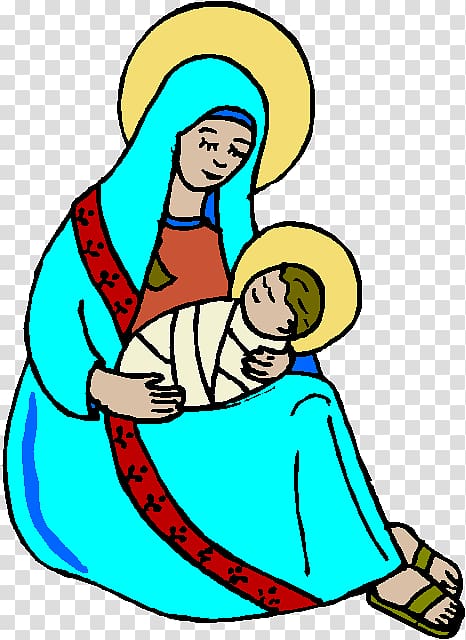 Mary Child Jesus Nativity scene , Mary transparent background PNG clipart