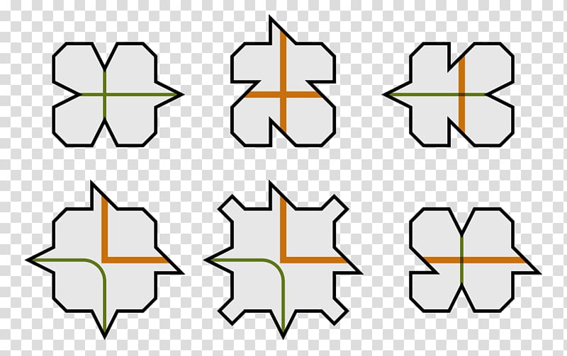 Penrose tiling Tessellation Aperiodic tiling Wang tile Plane, Plane transparent background PNG clipart