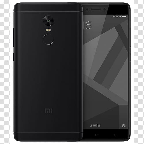 Xiaomi Redmi Note 4 MediaTek Qualcomm Snapdragon, smartphone transparent background PNG clipart